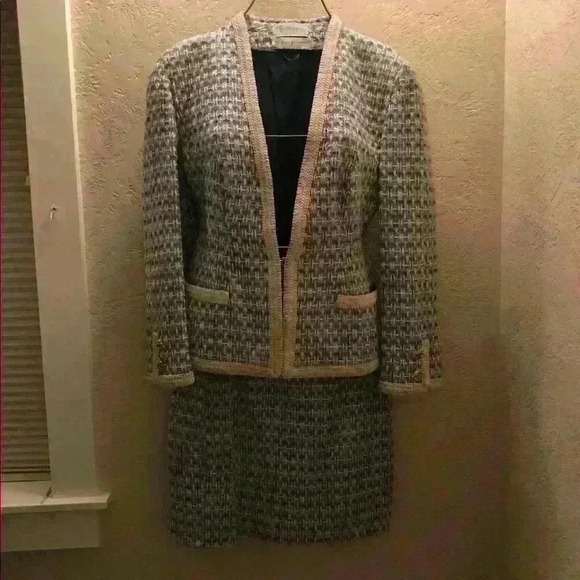 Vintage Jg Jier Giarommi 2 Piece Suit Size 2 - Picture 8 of 11